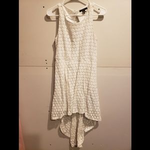 White Hi-Low Dress
